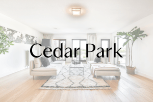 Find Cedar Park Homes For Sale