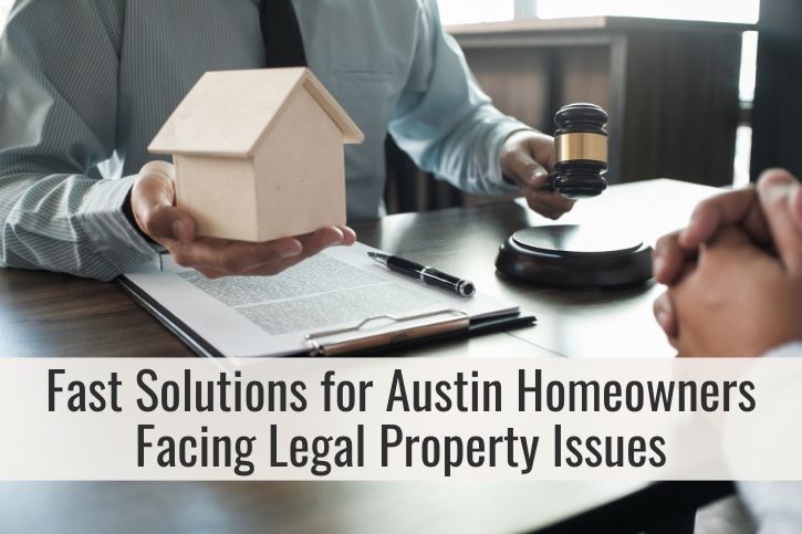 Fast Solutions for Austin Homeowners Facing Legal Property Issues