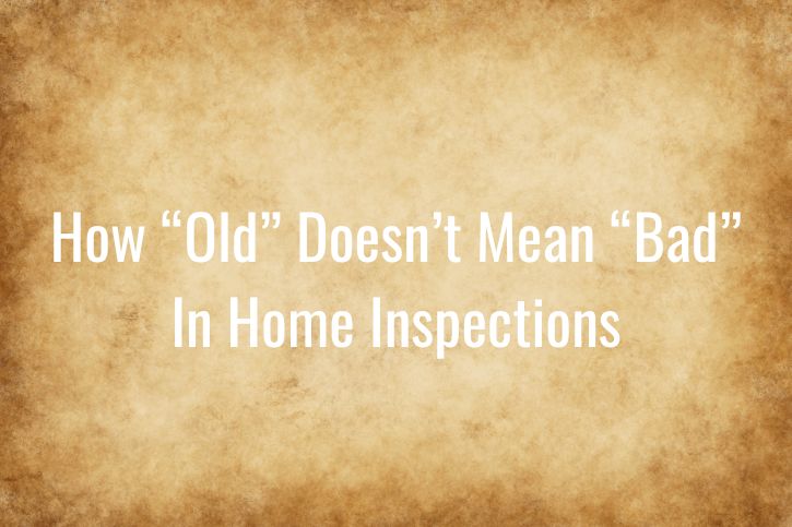 How Old Doesn’t Mean Bad When It Comes to Home Inspections